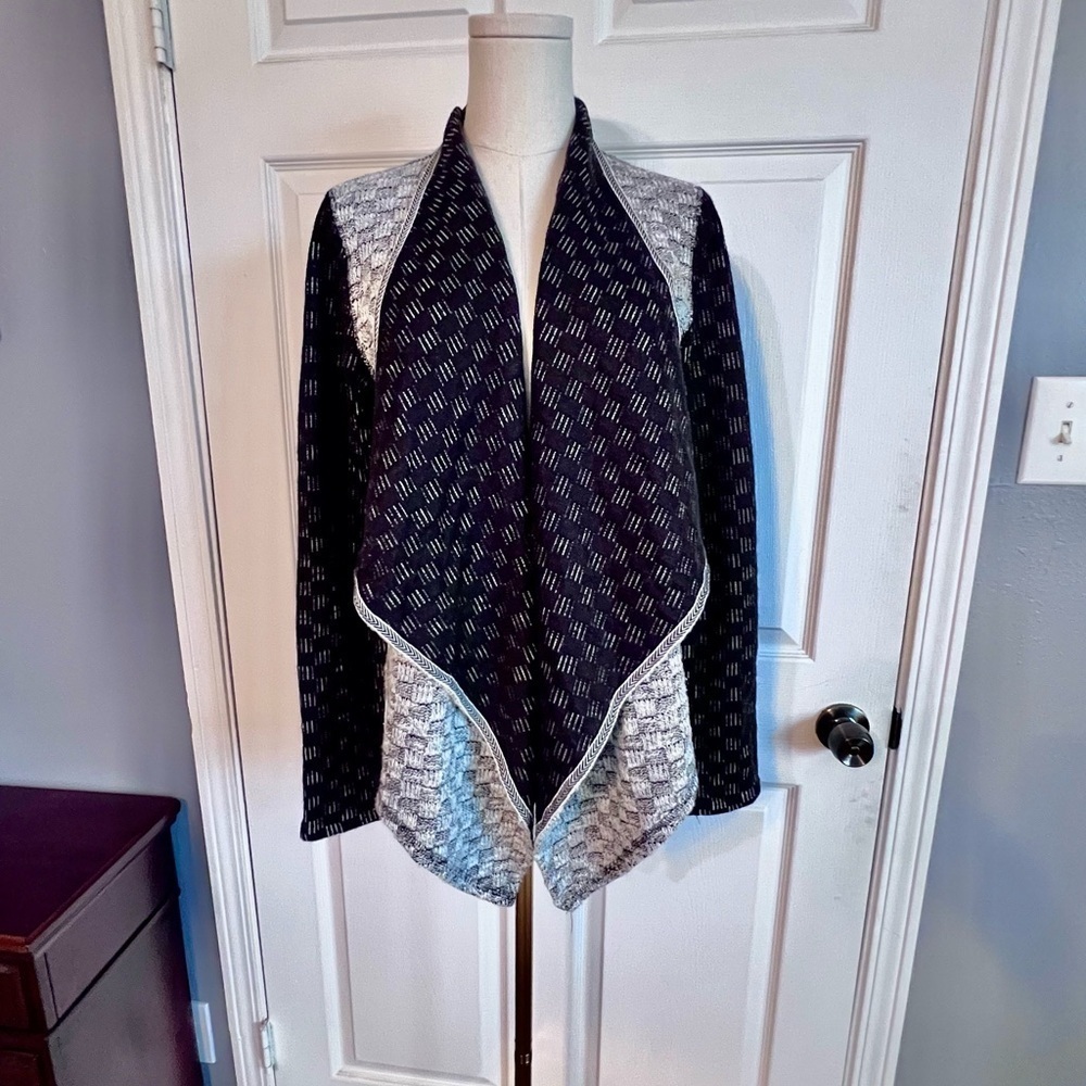 Anthropologie Saturday Sunday‎ Luci Cardigan Open Front Drape Women’s Sz Medium